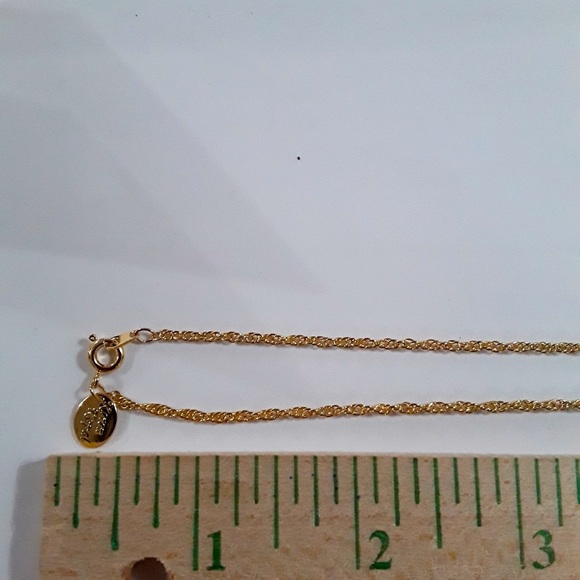NWOT Keren Kopal Gold Egg Pendant with Apple Inside - Picture 6 of 7